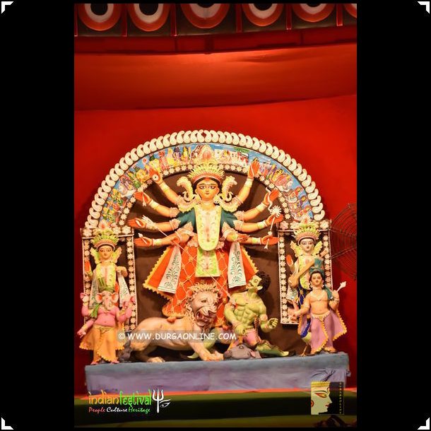 Hindustan park sarbojanin durga puja in 2022