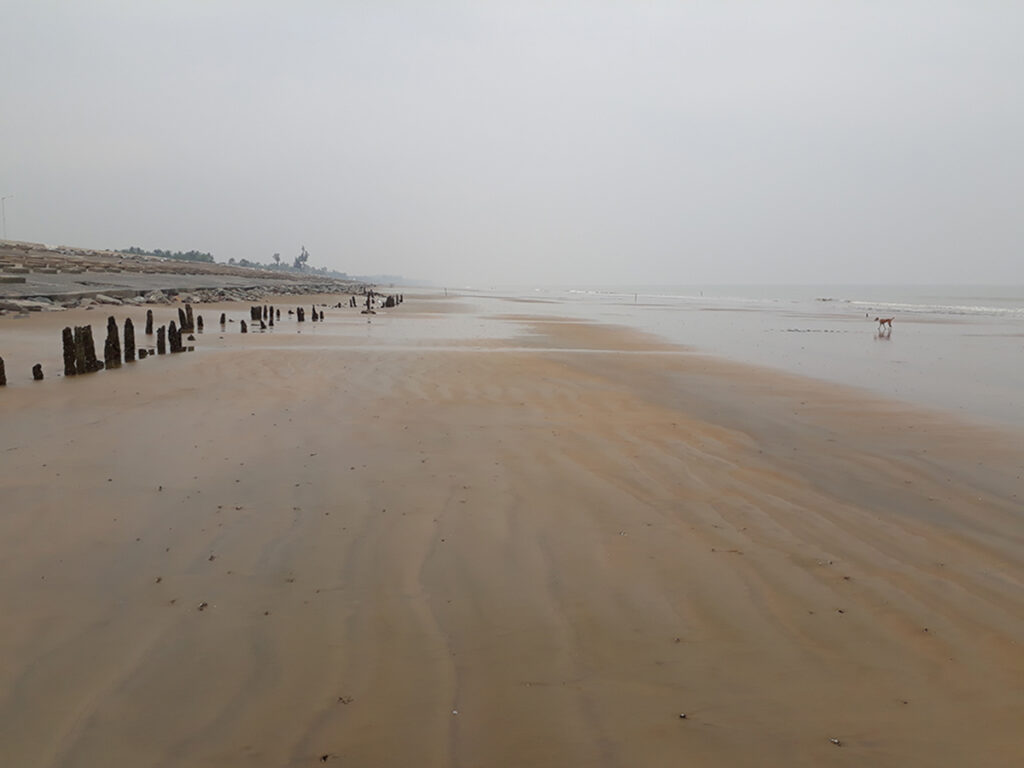 Shankarpur Sea Beach Near Kolkata.