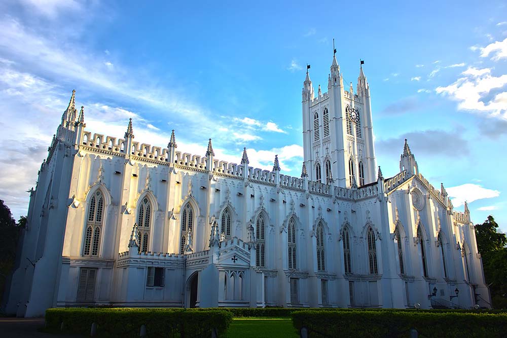 St. Pauls Cathedral Historical places in Kolkata