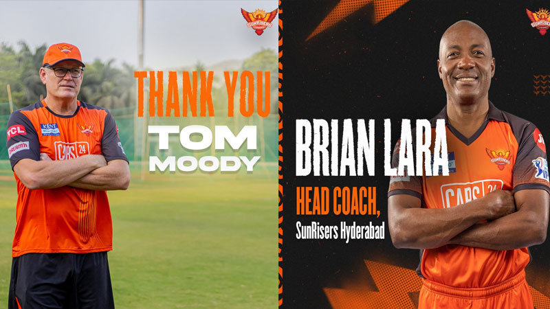 The Sunrisers Hyderabad have appointed Brian Lara as their new head coach for the 2023 IPL season
