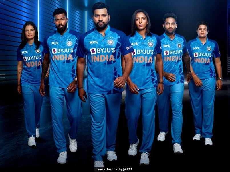 New Team India T20 Jersey unveiled by BCCI for upcoming T20 World Cup in Australia