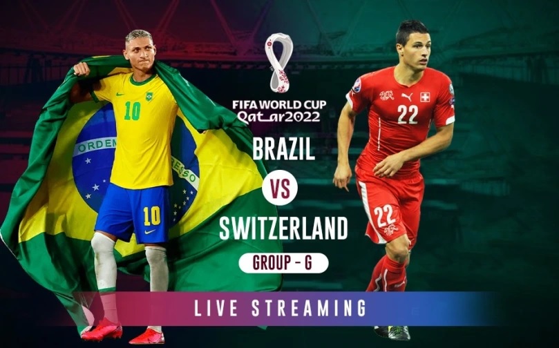 SUI vs. BRA live stream When and where to watch today's BRA vs. SUI football match at the FIFA World Cup