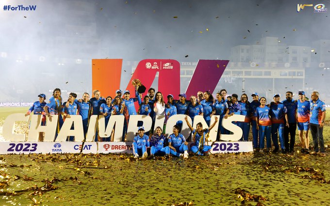 WPL 2023 final: Mumbai Indians beat Delhi Capitals to win the first ever WPL title.