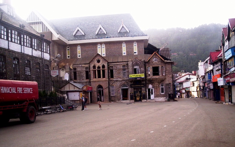 Mall Road Tourist Places in Shimla